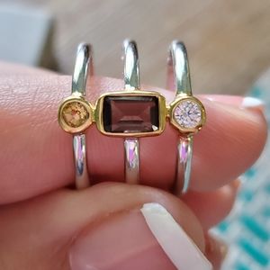 NWOT SILPADA stacked Gold Silver ring